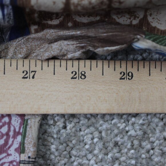 Tori Richard AOP Shirt Mens 2XL XXL Blue/Green Leaves All Over Print Cotton Lawn - Picture 9 of 11